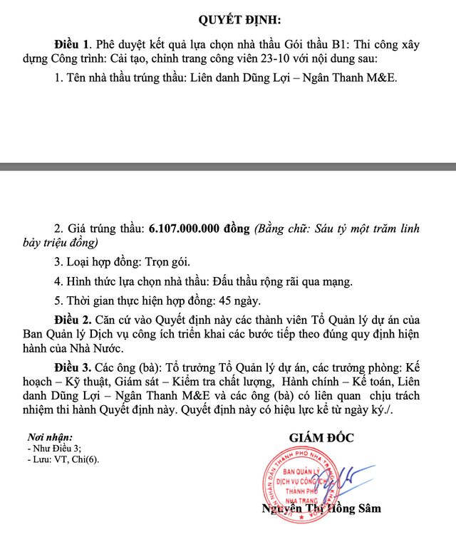 Dũng Lợi một mình một ngựa trúng gói thầu của BQL Dịch vụ công ích Nha Trang - Hình 4 Dung Loi mot minh mot ngua trung goi thau cua BQL Dich vu cong ich Nha Trang-Hinh-4