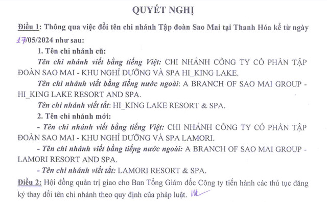 Sao Mai Group: Phát hành hơn 33 triệu cổ phiếu tăng vốn lên 3.702 tỷ đồng - Hình 3 Sao Mai Group: Phat hanh hon 33 trieu co phieu tang von len 3.702 ty dong-Hinh-3