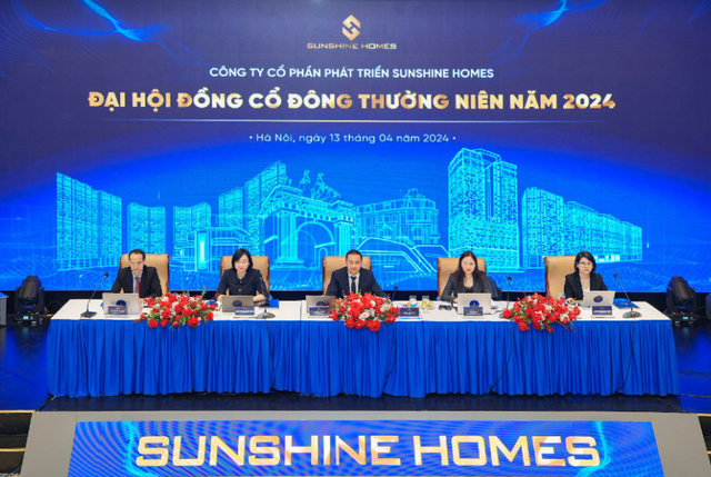 Sunshine Homes ra mắt 5 dự án BĐS trị giá 200.000 tỷ đồng Sunshine Homes ra mat 5 du an BDS tri gia 200.000 ty dong