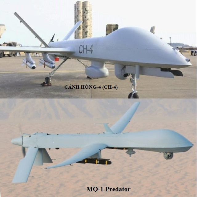 Mổ xẻ UAV CH-4 Trung Quốc 'nhái' hàng Mỹ - Hình 9 Mo xe UAV CH-4 Trung Quoc 'nhai' hang My-Hinh-9
