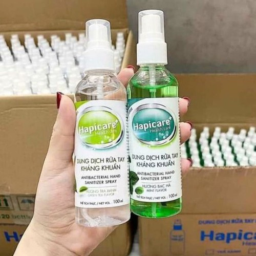 Dung dịch rửa tay kháng khuẩn HAPPICARE+ bị thu hồi do vi phạm giới hạn methanol Dung dich rua tay khang khuan HAPPICARE+ bi thu hoi do vi pham gioi han methanol