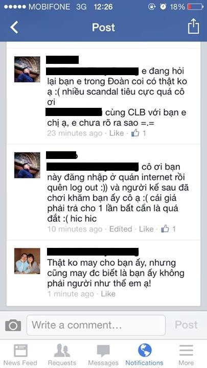 Một số thông tin cho rằng L.T.H bị hack nick. Một số thông tin cho rằng L.T.H bị hack nick.