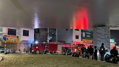 2 người bị thương trong vụ cháy nhà trọ ở Hải Phòng