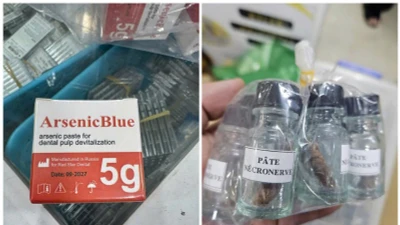 Triệt phá đường dây mua bán chất độc 'thạch tín' dùng trong nha khoa 