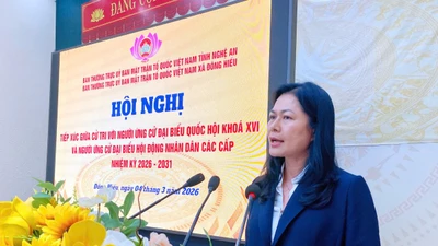 Phó ban Tổ chức Đảng ủy Quốc hội Vũ Thị Lan Anh trúng cử ĐBQH khóa XVI