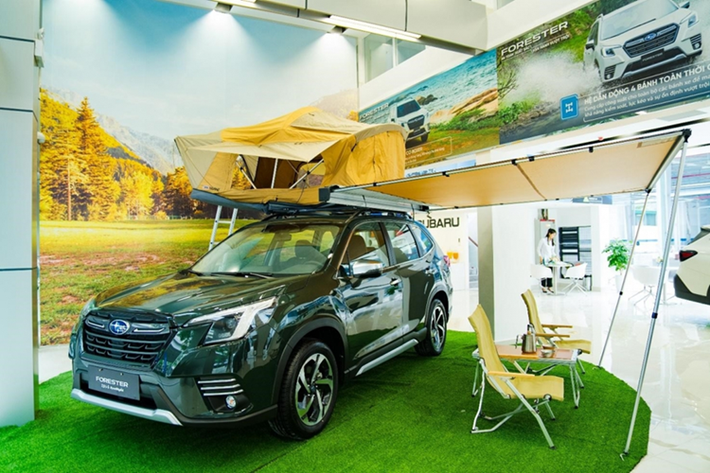 Subaru Forester không phải là mẫu SUV cỡ C duy nhất có chương trình khuyến mãi chính hãng trong tháng 6 này. Honda CR-V, Ford Territory và Hyundai Tucson hiện đều được hãng ưu đãi lệ phí trước bạ với mức 50% hoặc 100%, tùy xe, giúp người mua tiết kiệm số tiền lên đến cả trăm triệu đồng.