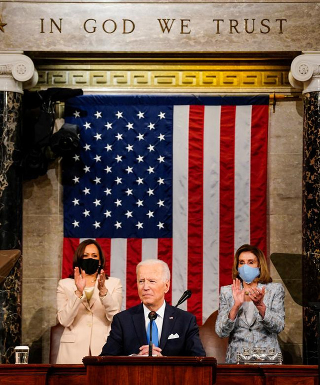 Tổng thống Biden lần đầu phát biểu trước Quốc hội Mỹ như nào? - Hình 6 Tong thong Biden lan dau phat bieu truoc Quoc hoi My nhu nao?-Hinh-6