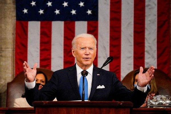Tổng thống Biden lần đầu phát biểu trước Quốc hội Mỹ như nào? Tong thong Biden lan dau phat bieu truoc Quoc hoi My nhu nao?