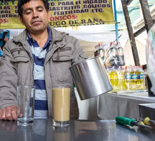 Ớn lạnh món sashimi và sinh tố từ ếch tươi sống - Hình 6 On lanh mon sashimi va sinh to tu ech tuoi song-Hinh-6