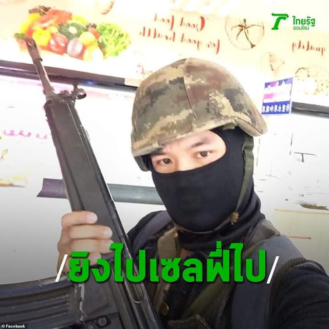 Thượng sĩ quân đội Thái Lan xả súng giết hơn 20 người, livestream trên facebook - Hình 11 Thuong si quan doi Thai Lan xa sung giet hon 20 nguoi, livestream tren facebook-Hinh-11