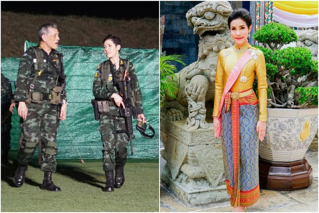Nhan sắc 5 người vợ của Quốc vương Thái Lan Nhan sac 5 nguoi vo cua Quoc vuong Thai Lan