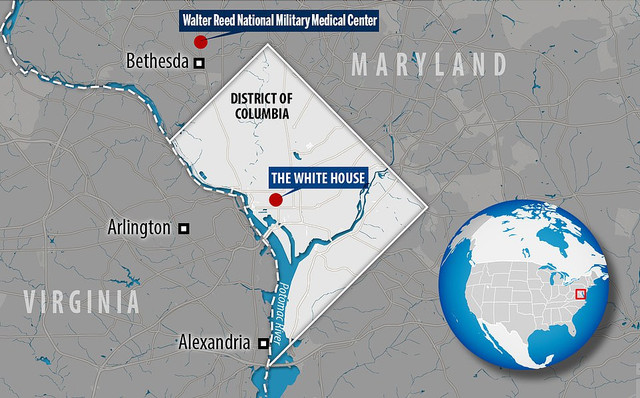 Cận cảnh bệnh viện điều trị cho Tổng thống Trump nhiễm COVID-19 - Hình 9 Can canh benh vien dieu tri cho Tong thong Trump nhiem COVID-19-Hinh-9