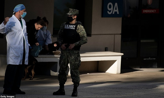 Cận cảnh bệnh viện điều trị cho Tổng thống Trump nhiễm COVID-19 - Hình 10 Can canh benh vien dieu tri cho Tong thong Trump nhiem COVID-19-Hinh-10