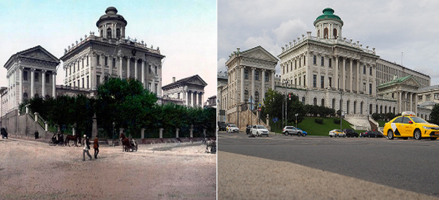 Ngày ấy - bây giờ của thủ đô Moscow thay đổi 150 năm qua - Hình 7 Ngay ay - bay gio cua thu do Moscow thay doi 150 nam qua-Hinh-7