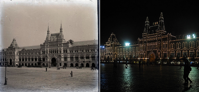 Ngày ấy - bây giờ của thủ đô Moscow thay đổi 150 năm qua - Hình 3 Ngay ay - bay gio cua thu do Moscow thay doi 150 nam qua-Hinh-3
