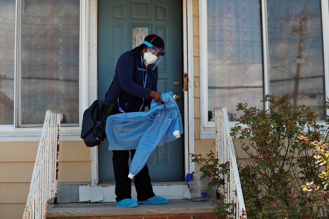 Cận cảnh bên trong tâm dịch COVID-19 New York - Hình 13 Can canh ben trong tam dich COVID-19 New York-Hinh-13