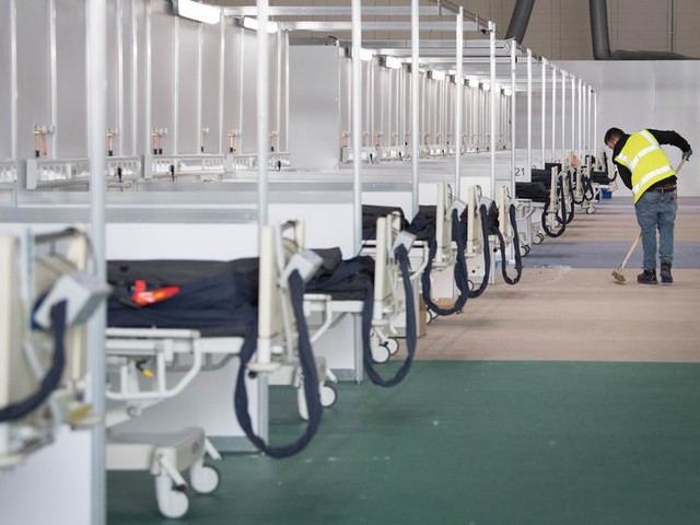 Bên trong bệnh viện dã chiến chống COVID-19 lớn nhất nước Anh - Hình 5 Ben trong benh vien da chien chong COVID-19 lon nhat nuoc Anh-Hinh-5