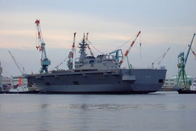 Chiêm ngưỡng tàu sân bay trực thăng Hyuga của Nhật Bản - Hình 6 Chiem nguong tau san bay truc thang Hyuga cua Nhat Ban-Hinh-6