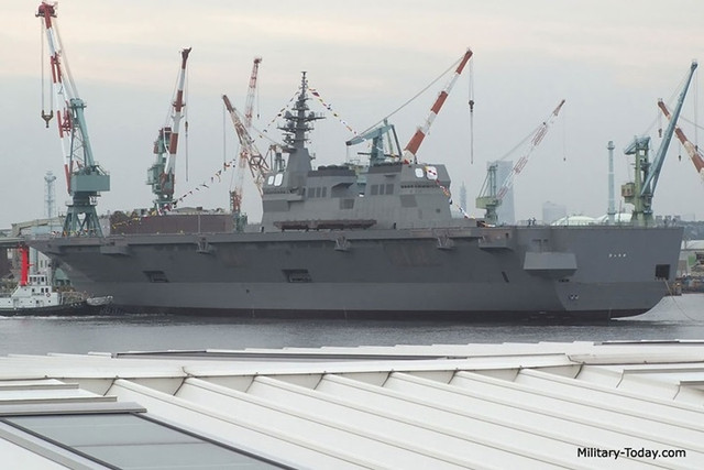 Chiêm ngưỡng tàu sân bay trực thăng Hyuga của Nhật Bản - Hình 8 Chiem nguong tau san bay truc thang Hyuga cua Nhat Ban-Hinh-8