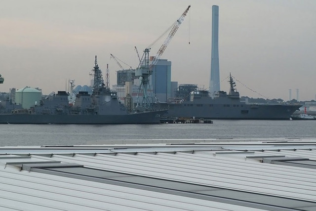 Chiêm ngưỡng tàu sân bay trực thăng Hyuga của Nhật Bản - Hình 5 Chiem nguong tau san bay truc thang Hyuga cua Nhat Ban-Hinh-5