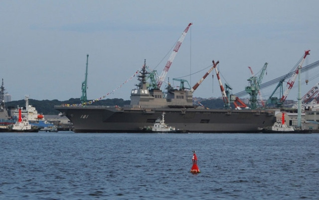 Chiêm ngưỡng tàu sân bay trực thăng Hyuga của Nhật Bản - Hình 9 Chiem nguong tau san bay truc thang Hyuga cua Nhat Ban-Hinh-9