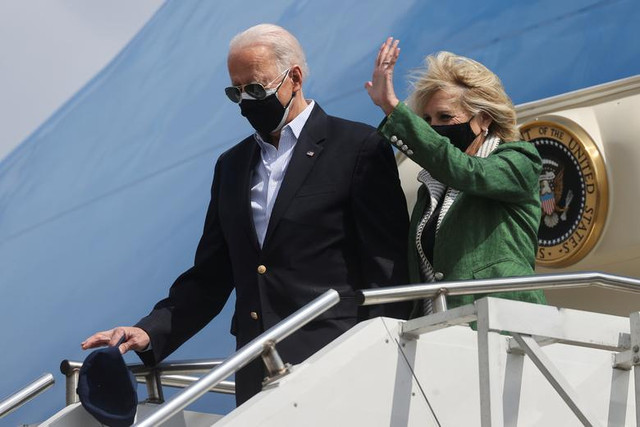 Toàn cảnh chuyến thăm bang Texas của Tổng thống Mỹ Joe Biden Toan canh chuyen tham bang Texas cua Tong thong My Joe Biden
