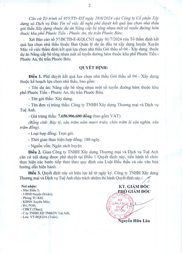 BR-VT: Diem danh nhung goi thau cua Cty Tue Anh tai Xuyen Moc-Hinh-3