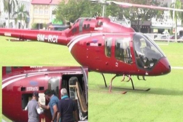 Một đại gia thuê trực thăng đi mua cơm giữa phong tỏa vì COVID-19 Mot dai gia thue truc thang di mua com giua phong toa vi COVID-19