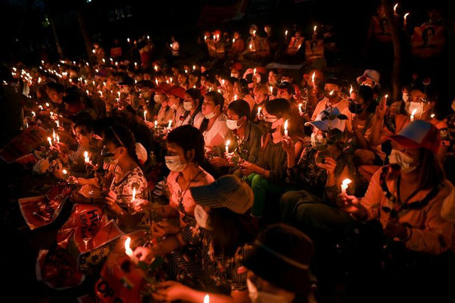 Hình ảnh 1 tháng chìm trong biểu tình hậu biến cố chính trị ở Myanmar - Hình 4 Hinh anh 1 thang chim trong bieu tinh hau bien co chinh tri o Myanmar-Hinh-4