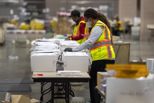 Tòa án ở Pennsylvania tạm thời chặn chứng nhận kết quả bầu cử Tổng thống Mỹ Toa an o Pennsylvania tam thoi chan chung nhan ket qua bau cu Tong thong My