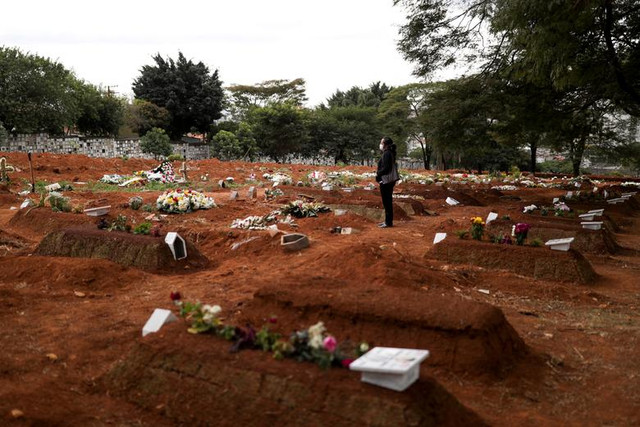 Cận cảnh nghĩa trang lớn nhất Brazil chôn cất nạn nhân COVID-19 - Hình 6 Can canh nghia trang lon nhat Brazil chon cat nan nhan COVID-19-Hinh-6