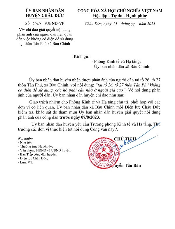 Đường trung tâm xã Bàu Chinh (huyện Châu Đức): Công trình xong, điện không có cho dân dùng - Hình 5 Duong trung tam xa Bau Chinh (huyen Chau Duc): Cong trinh xong, dien khong co cho dan dung-Hinh-5