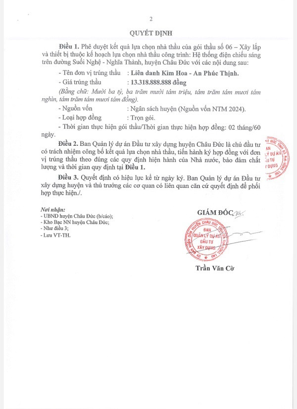 BR-VT: Lien danh Kim Hoa - Trung Lam trung goi thau hon 12 ty tai Chau Duc-Hinh-3