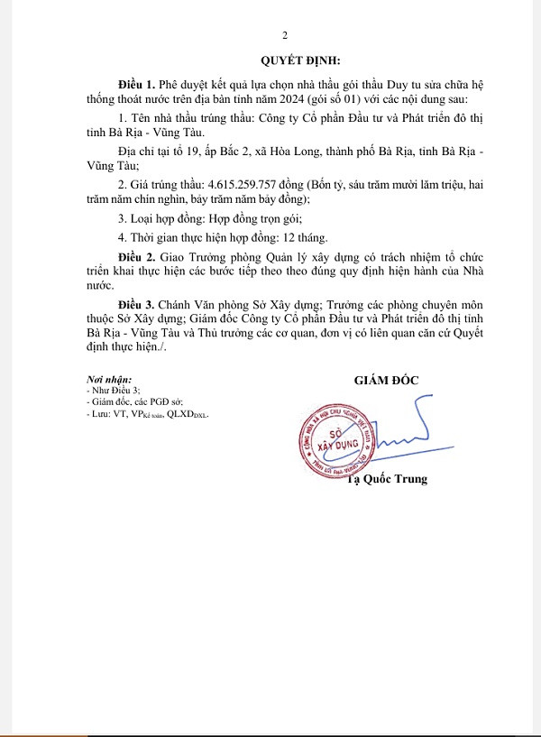 BR-VT: Ai se thuc hien goi thau sua chua he thong thoat nuoc?-Hinh-2