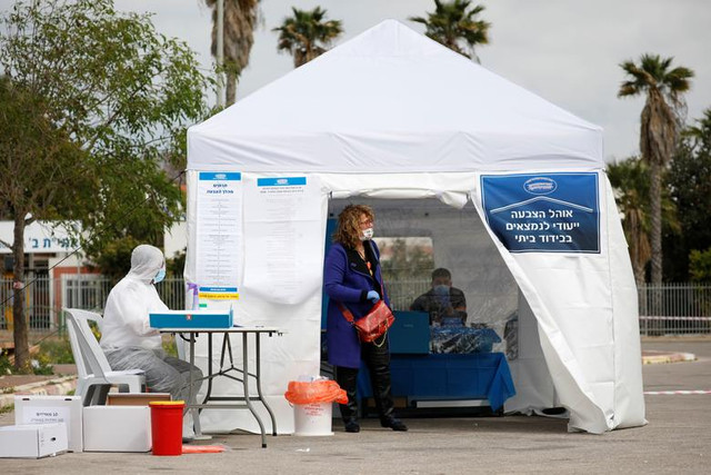 Cử tri Israel bị cách ly vì Covid-19 vẫn đi bỏ phiếu bầu Quốc hội - Hình 2 Cu tri Israel bi cach ly vi Covid-19 van di bo phieu bau Quoc hoi-Hinh-2