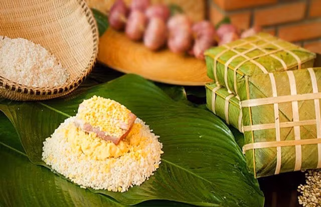 Mẹo ăn bánh chưng thả ga không lo nổi mụn và tăng cân dịp Tết - Hình 7 Meo an banh chung tha ga khong lo noi mun va tang can dip Tet-Hinh-7