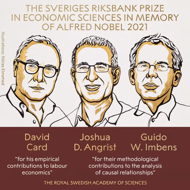 Di sản của 3 người Mỹ đoạt giải Nobel Kinh tế 2021 - Hình 2 Di san cua 3 nguoi My doat giai Nobel Kinh te 2021-Hinh-2