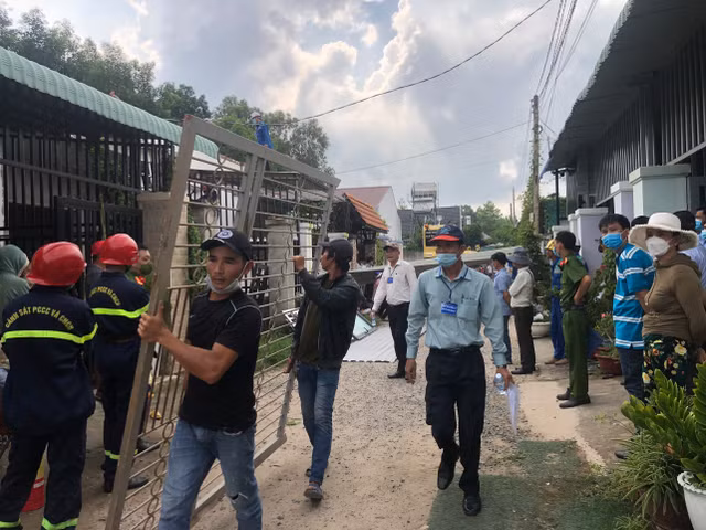 Cưỡng chế 3 công trình xây dựng trái phép trên đất nông nghiệp ở Bà Rịa – Vũng Tàu Cuong che 3 cong trinh xay dung trai phep tren dat nong nghiep o Ba Ria – Vung Tau