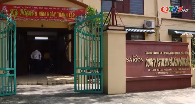 Dinh chi cong ty Bia Sai Gon Dong Bac vi lo la chong dich