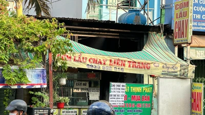 Cháy quán cơm chay ở TP HCM, hai mẹ con tử vong