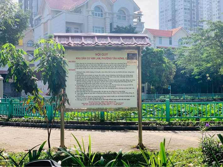 Được biết, KDC Him Lam (phường Tân Hưng, quận 7) là khu biệt thư cao cấp ở TPHCM.