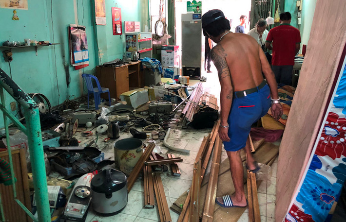 Hầu hết người dân tại chung cư đều chấp hành di dời, đến nơi ở mới khá khang trang được UBND quận 1 bố trí miễn phí.