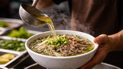 Phở, bún tăng giá: Hàng ăn Hà Nội xoay xở giữa chi phí leo thang