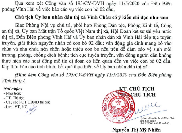 Soc Trang van dong nguoi dan khong tho cung be 2 dau