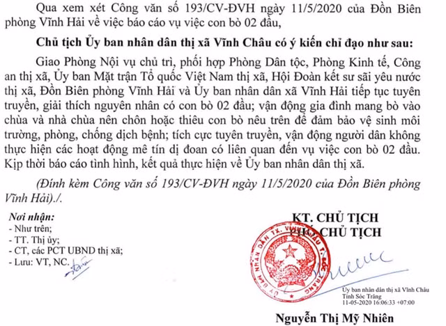 Soc Trang van dong nguoi dan khong tho cung be 2 dau