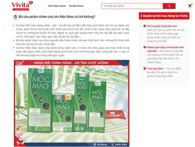 Thực phẩm bảo vệ sức khỏe Mộc Mao: Quảng cáo tràn lan, bất chấp cảnh báo? - Hình 2 Thuc pham bao ve suc khoe Moc Mao: Quang cao tran lan, bat chap canh bao?-Hinh-2