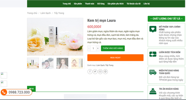 Laura Sunshine 'hô biến' mỹ phẩm thành thuốc chữa bệnh? - Hình 2 Laura Sunshine 'ho bien' my pham thanh thuoc chua benh?-Hinh-2