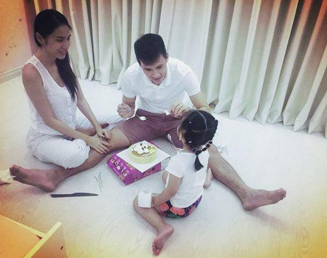 Điểm danh những sao Việt có con rồi mới tổ chức đám cưới - Hình 15 Diem danh nhung sao Viet co con roi moi to chuc dam cuoi-Hinh-15