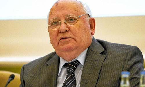Cựu lãnh đạo Liên Xô Mikhail Gorbachev. Cựu lãnh đạo Liên Xô Mikhail Gorbachev.