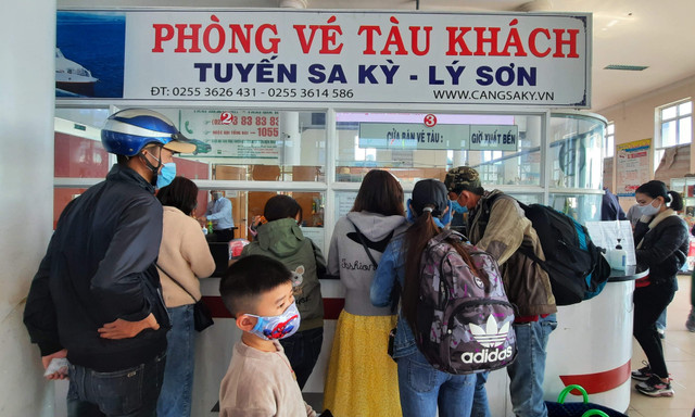 Quảng Ngãi: Đề nghị Bộ GTVT bổ sung tuyến Cù Lao Chàm - Lý Sơn Quang Ngai: De nghi Bo GTVT bo sung tuyen Cu Lao Cham - Ly Son